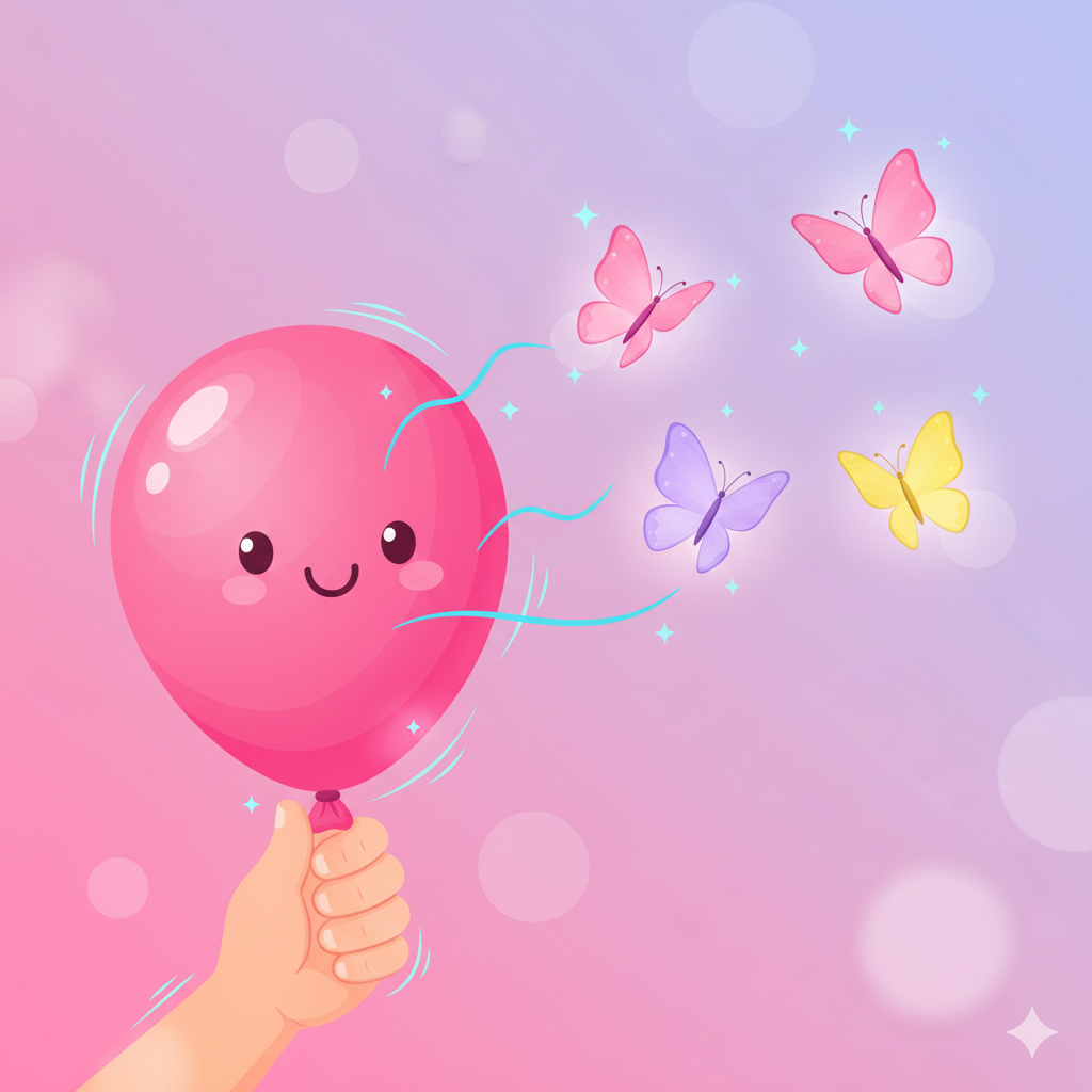 Statisk elektrisitet sommerfugl